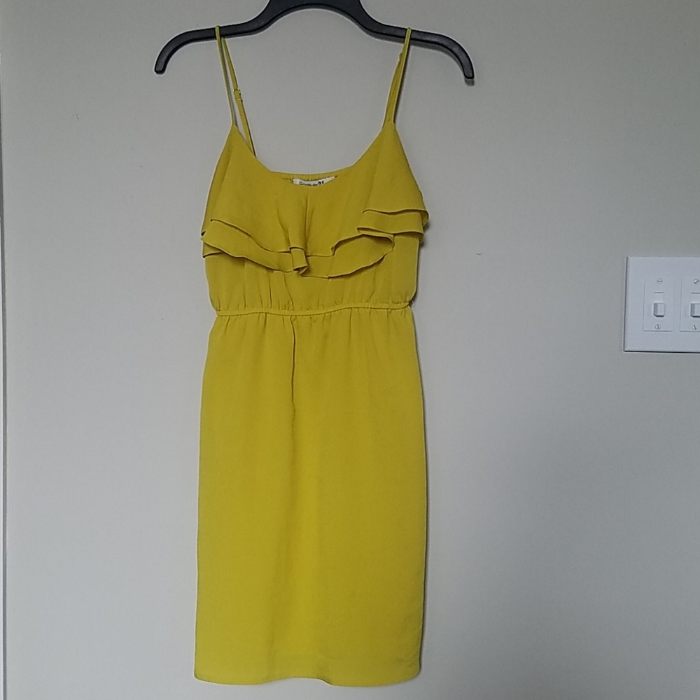 Lime greendress